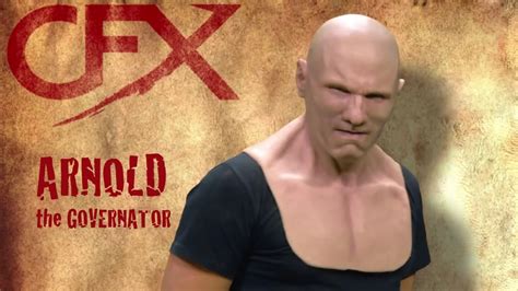 Cfx Arnold The Governator Silicone Mask Movement Video Youtube
