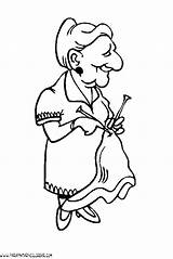 Abuela Coloring Pages Template sketch template