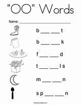 Oo Words Coloring Kindergarten Worksheets Phonics School Kids Pages Worksheet Sound Activities Sounds English Sh Reading Fun Learning Lessons Letter sketch template