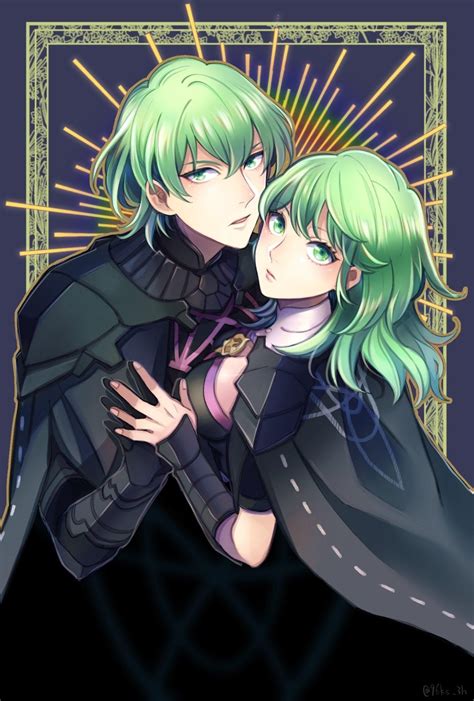 Byleth And Byleth Fire Emblem Three Houses Fire Emblem Fire