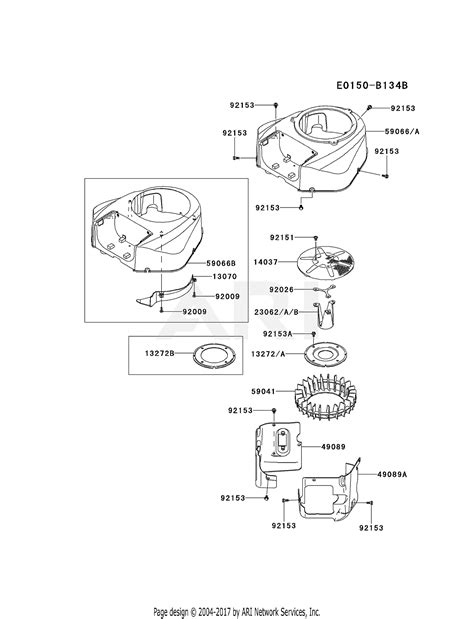 kawasaki frv   stroke engine frv parts diagram  cooling equipment