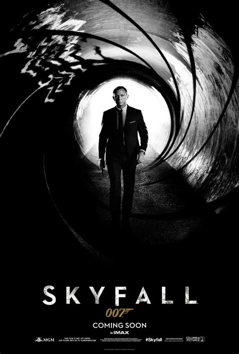 official james bond  website skyfall poster revealed