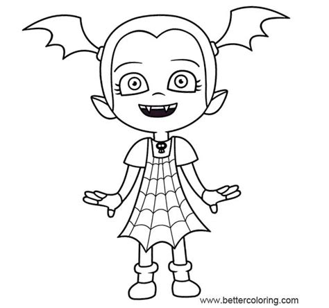 vampirina coloring pages  kids pictures