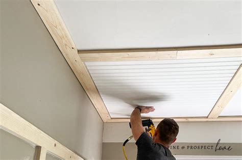 stained pine beadboard ceiling taraba home review