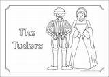 Colouring Sheets Tudors Pages Coloring Choose Board sketch template