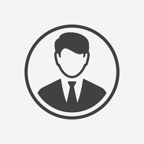 business man flat icon design human resource  businessman icon