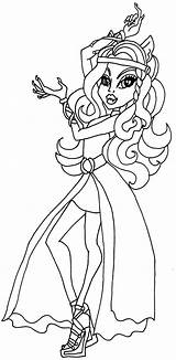 Monster High Coloring Pages 13 Wishes Clawdeen Elfkena Print Getcolorings Wish Color Printable sketch template