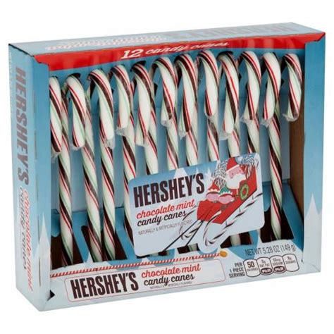 Köp Hersheys Chocolate Mint Candy Canes 149gram Hos Coopers Candy