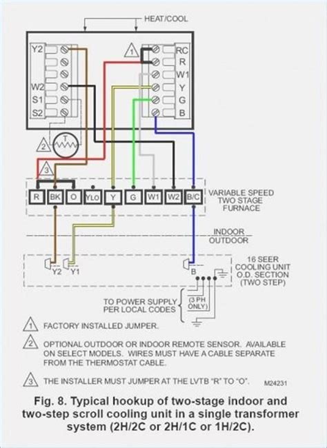 trane voyager thermostat wiring diagram