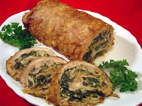 Spinach Stuffed Turkey Roll Redone Recipe