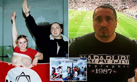 russian football fans leader alexander shprygin pictured with topless