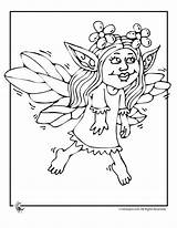 Pixie Fairy Coloring Printer Send Button Special Print Only Use Click sketch template