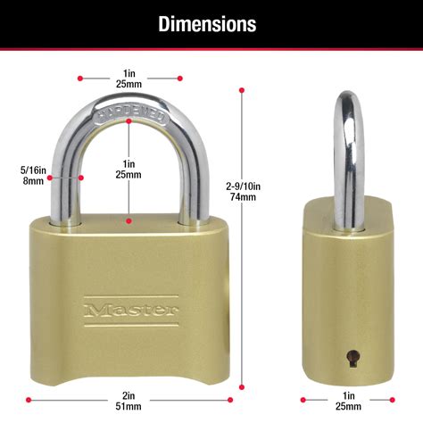 combination padlocks master lock