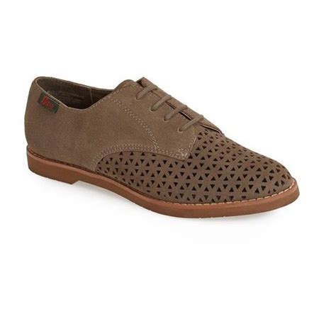 G H Bass And Co ‘ellie’ Suede Oxford Suede Leather
