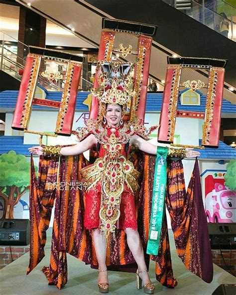 miss earth indonesia 2018 top 10 national costumes by angelopedia