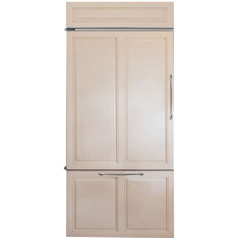 monogram  cu ft bottom freezer built  refrigerator custom panel ready  pacific sales