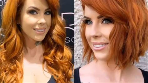 Beautiful Redhead Gets Her Hair Bobbed Youtube