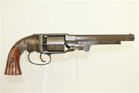 antique civil war pettengill dragoon cavalry revolver  ancestry guns