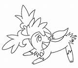 Pokemon Shaymin Lineart sketch template