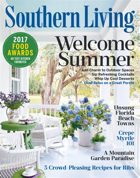 southern living magazine  touch  southern hospitality