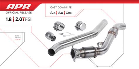 Apr Presents The B8 B8 5 A4 A5 Q5 Cast Race Dp Exhaust System