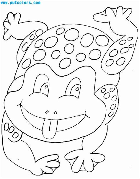 cartoon frog images coloring home