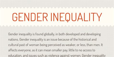 gender inequality by 4351 infogram