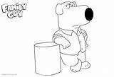 Brian Coloring Family Guy Pages Griffin Printable Getdrawings Kids Print Color Getcolorings sketch template