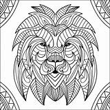 Lion Coloring Lions Tete Leones Adultos Colorare Coloriages Adulti Disegni Tête Roi Justcolor Judah Erwachsene Lowen Lowe Malbuch Tigre Zentangle sketch template