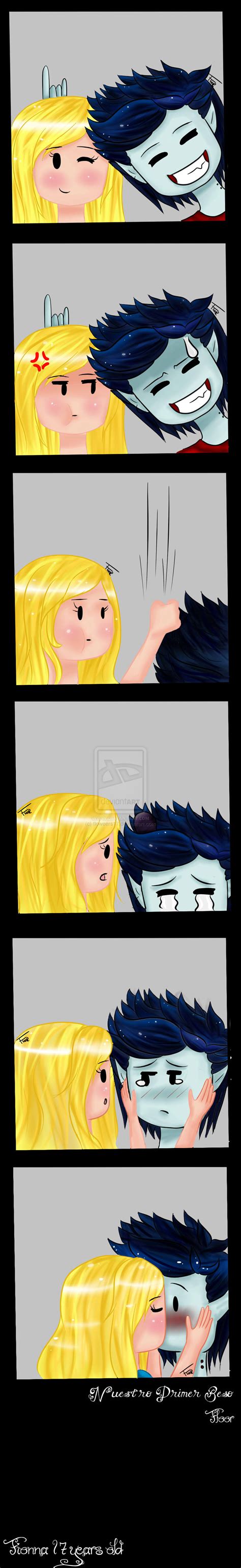 Our First Kiss By Floweers17 On Deviantart Adventure Time Girls