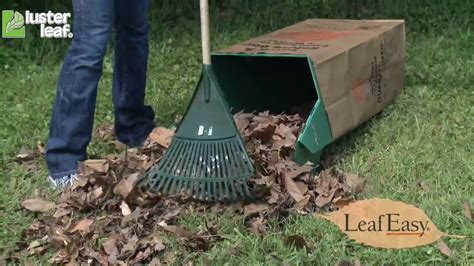 leaf  lawn chute youtube