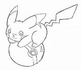 Pikachu Pokeball Pickachu Bestappsforkids Coloriage Ninja Coloringhome Imprimer Dessin Sur sketch template