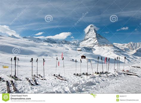 matterhorn ski paradise editorial photography image  scenery