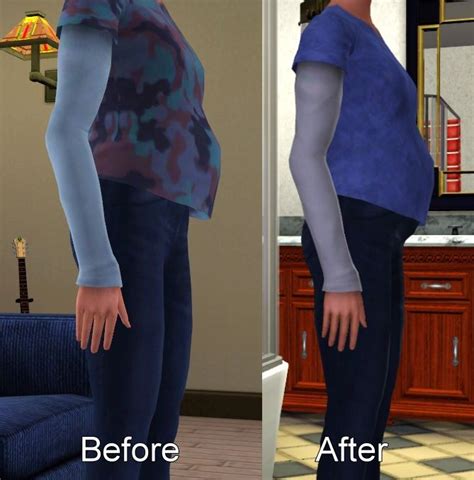 mod the sims fixes for missing pregnant morphs nude