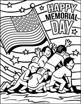 Memorial Coloring Pages Printable Happy Flag Kids Drawing Sheets Sheet Adult Toddlers Crafts Color Activities Pledge Allegiance Getdrawings Print History sketch template