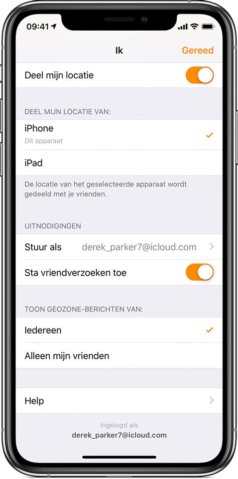 zoek mijn vrienden configureren en gebruiken  ios  en lager apple support nl