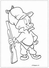 Elmer Fudd Coloring Pages Drawing Looney Tunes Characters Dinokids Drawings Yosemite Sam Getcolorings Printable Print Paintingvalley Popular Close Color sketch template