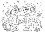 Christmas Coloring Celebrate sketch template