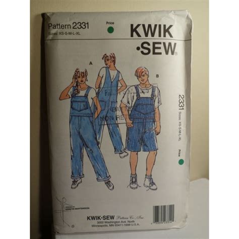 kwik sew sewing pattern