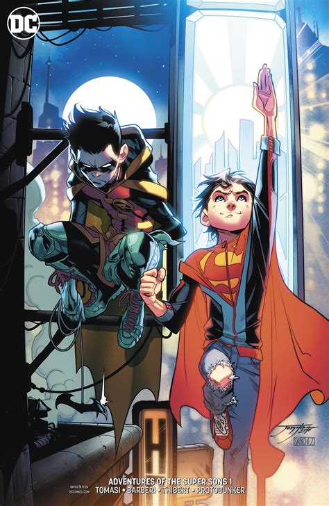 Dc Comics Universe And Adventures Of The Super Sons 1 Spoilers Jon Kent