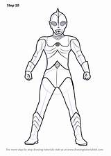 Ultraman Tutorials sketch template