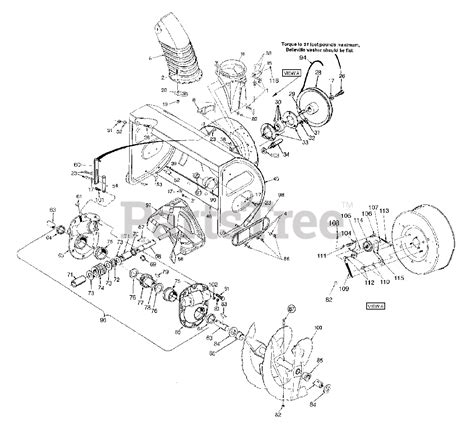 cub cadet  swe aei cub cadet  snow thrower  blower housing parts lookup