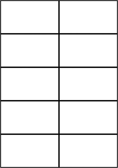 printable flashcard maker templates printable