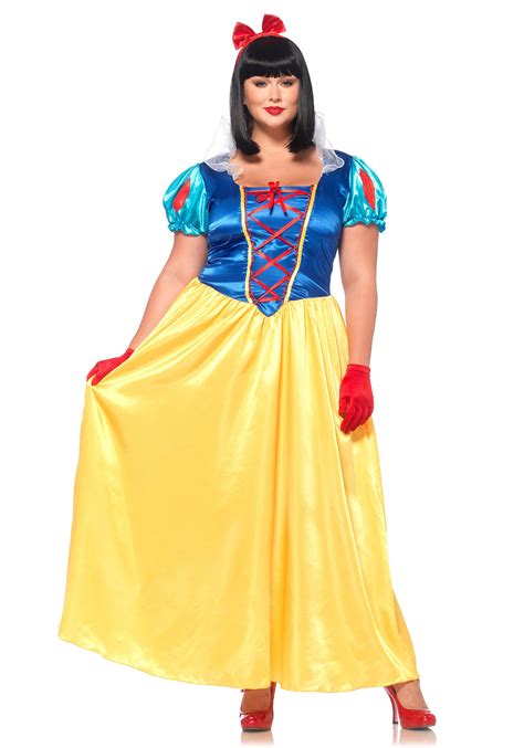 snow white classic 2 piece women s adult halloween costume