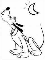 Coloring Pages Pluto Printable sketch template