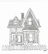 House Disney Drawing Pixar Clipart Paintingvalley sketch template