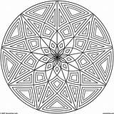 Coloring Geometric Designs Pages Mandala Colouring Patterns Adult Draw Mandalas Glass Sheets Geometry Popular Books sketch template