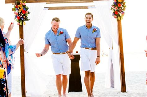 why aruba is the best gay wedding destination beach brides
