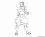 Tail Fairy Coloring Pages Coloring4free Dragneel Natsu Related Posts sketch template