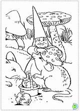 Gnome Dinokids sketch template